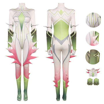 Marvel Rivals Dagger Cosplay Fantasy Costume Jumpsuit for Women Halloween Outfit Becostume